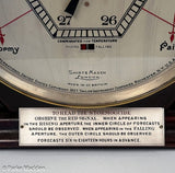 Rare oversized Stormoguide Barometer by Short & Mason