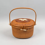 Vintage Nantucket Basket Purse by Paul Whitten