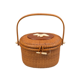 Vintage Nantucket Basket Purse by Paul Whitten