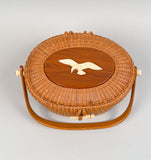 Vintage Nantucket Basket Purse by Paul Whitten