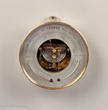 Antique French Barometer with Dual Thermometers