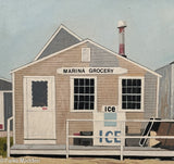 "Hither Creek Market" Painting by John Austin