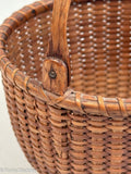 Antique Charles Ray Nantucket Lightship Basket