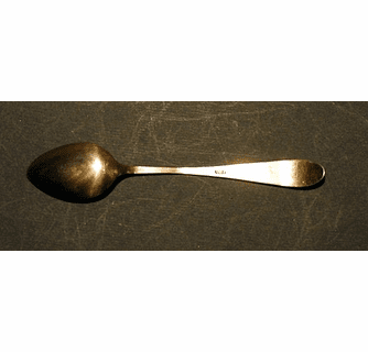 Antique American teaspoon marked D.M