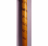 Antique cane from Switzerland 1900.