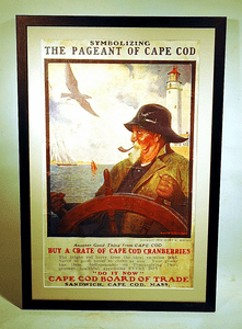 Antique Cape Cod color print by Gerrit Beneker