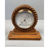 Antique English Barometer and Thermometer by Paviour, Peterborough