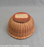 Antique Nantucket Lightship Sewing Basket by Frederick S. Chadwick