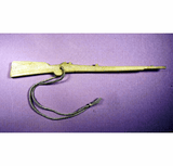 Antique Scrimshaw Bone Toy Rifle