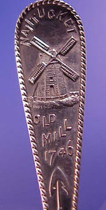Antique silver Nantucket souvenir spoon