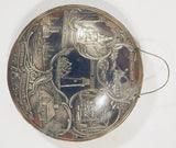 Antique silver plated Nantucket souvenir plate ca. 1900