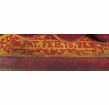 Antique toy spelling game board.
