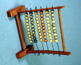 Antique TOY wooden and bead ABACUS