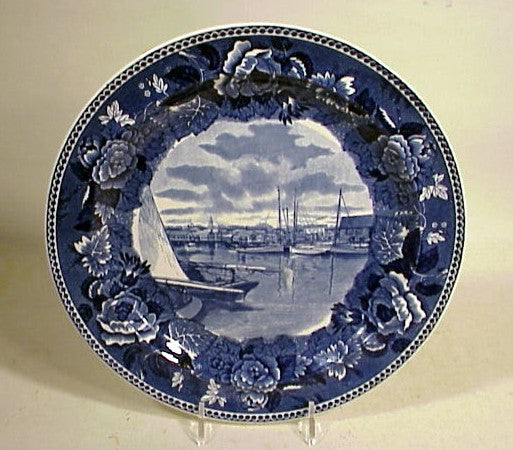 Antique Wedgwood souvenir Nantucket plate
