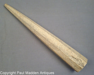 Antique Whalebone Object from Barbara Johnson Collection
