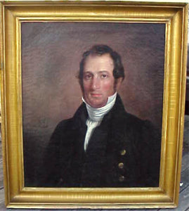 Nantucket whaling captain by William Swain
