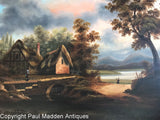 Oil on canvas landscape attributed to Thomas Chambers