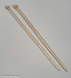 Pair Antique Whalebone Knitting Needles