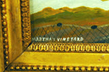 Rare and choice folk art painting of Martha's Vineyard