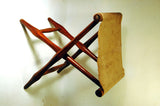 Rare antique American folding stool