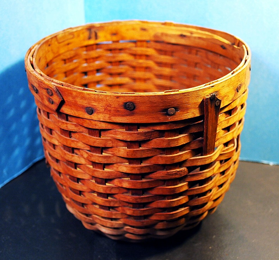 Rare antique experimental Nantucket Basket Paul Madden Antiques