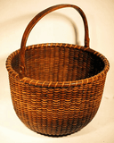Rare antique swing handle Nantucket Lightship Basket