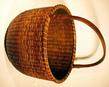 Rare antique swing handle Nantucket Lightship Basket