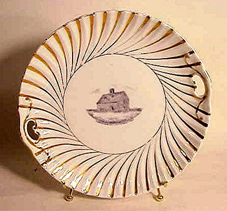 Rare Nantucket souvenir cake plate