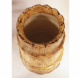 Vintage ceramic "BARREL"  vase