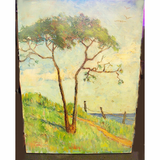 Vintage oil painting  NANTUCKET PINE by George Lear