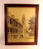 Vintage photograph of Orange Street, Nantucket
