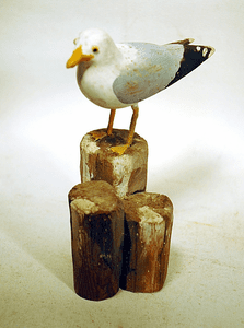 Vintage SEAGULL carving from Cape Cod
