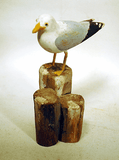 Vintage SEAGULL carving from Cape Cod