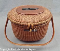 1960's Nantucket Basket by Jose Formoso Reyes