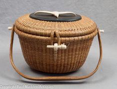 Nantucket "Cocktail" Basket Purse by Jose Formoso Reyes 1968