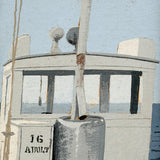 Nantucket Dragger Painting by John Austin