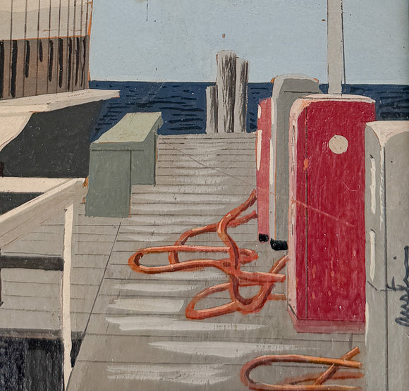 Killies Texaco Diptych Painting by John Austin