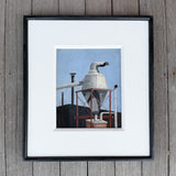 Factory Rooftop Painting by John Austin