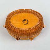 Vintage Nantucket "Cocktail" Basket Purse by Stephen Gibbs