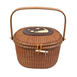 Vintage Stanley Roop Nantucket Basket Purse