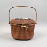 Vintage Stanley Roop Nantucket Basket Purse