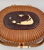 Vintage Stanley Roop Nantucket Basket Purse