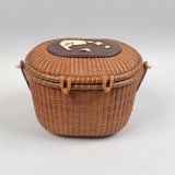 Vintage Stanley Roop Nantucket Basket Purse