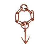 Antique Sailor Carved Whimsy - Anchor and Chain