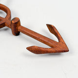 Antique Sailor Carved Whimsy - Anchor and Chain