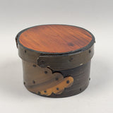 Vintage Scrimshaw Baleen Ditty Box