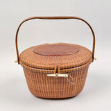 Vintage Nantucket Basket Purse by José Formoso Reyes