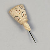 Antique Scrimshaw Hand & Cuff Pin