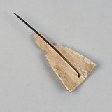 Antique Scrimshaw Hand & Cuff Pin