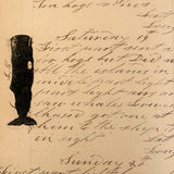 Antique Whaling Logbook - Bark Hector